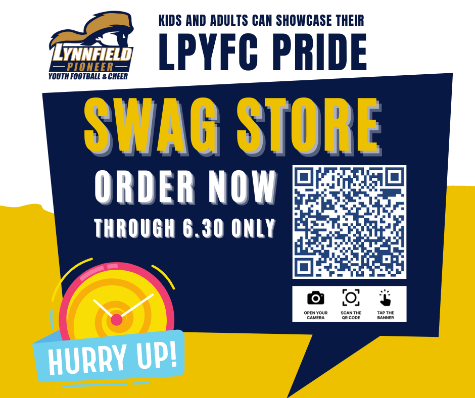 SWAG and FLAG Lynnfield Pioneer Youth Football & Cheer
